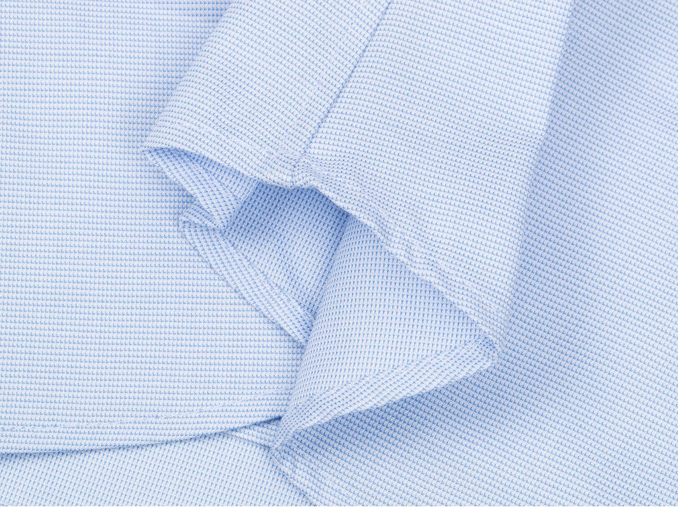 Powder Blu Weavetex Dress Shirt @ The vault-5
