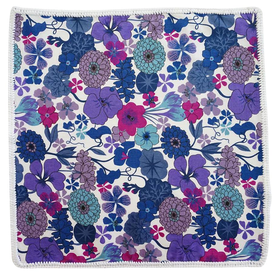 Purple Orchidea with Purple Signature Border-2