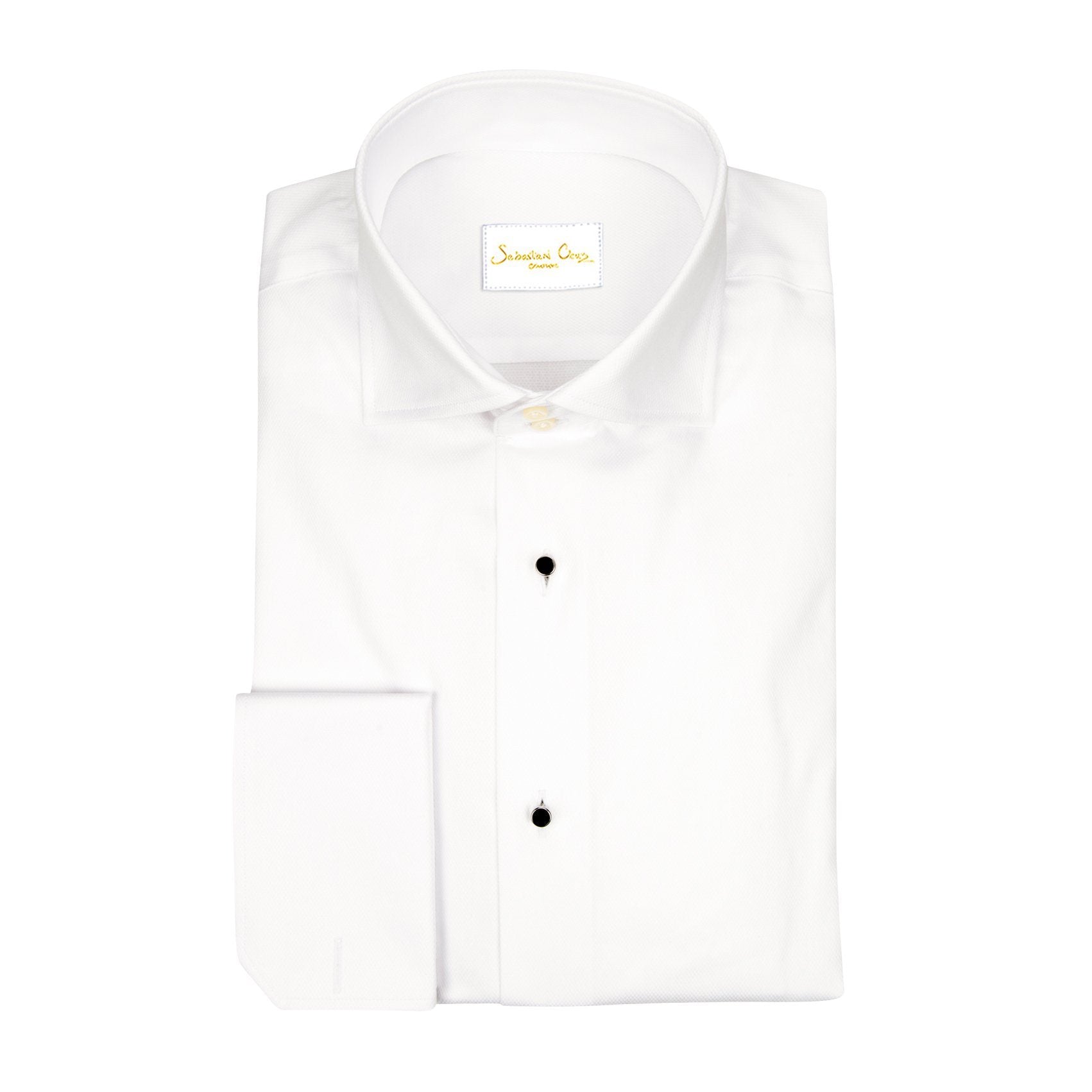 White Classico Tuxedo Shirt @ The Vault