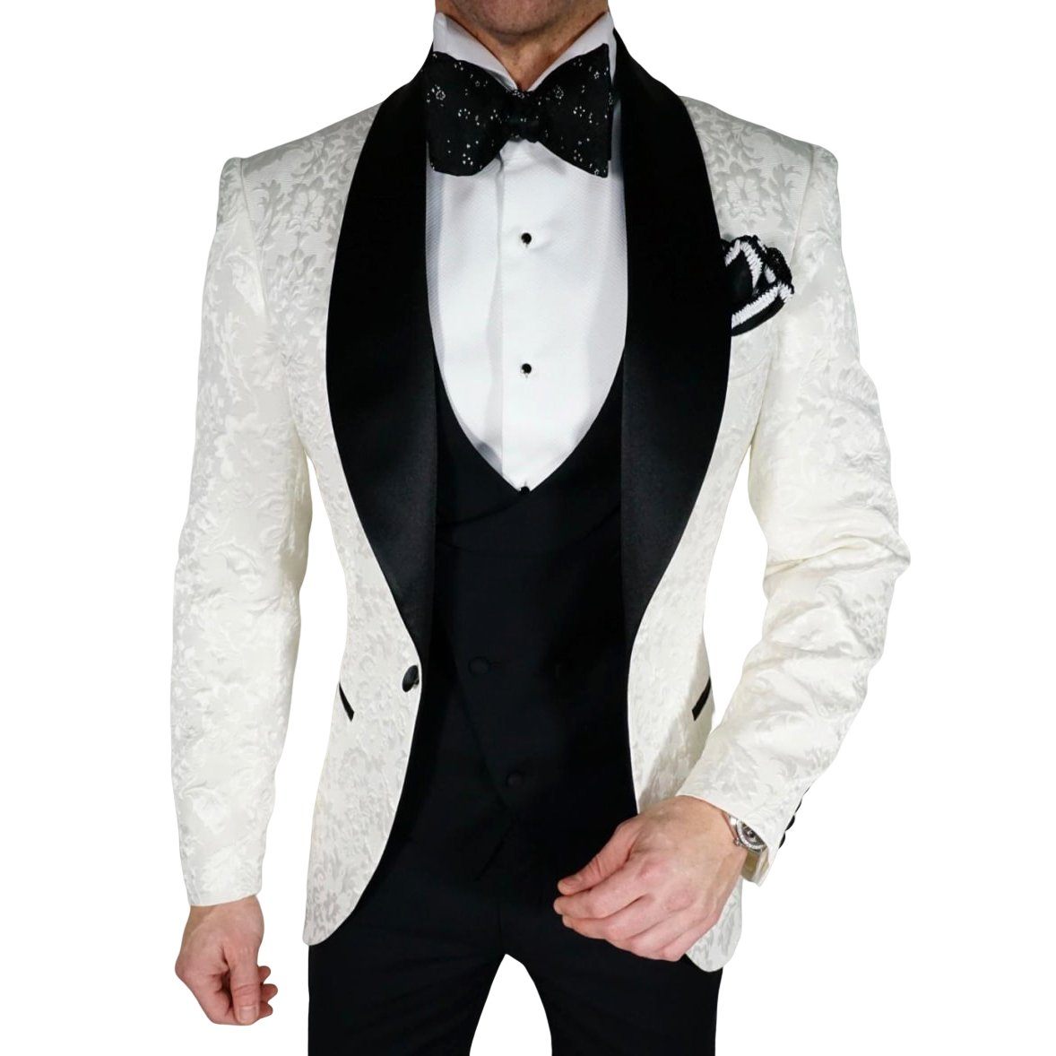 Vanilla & Black Fiore Dinner Jacket @ The Vault