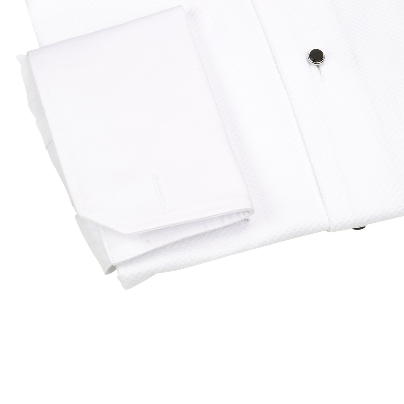 White Evento Tuxedo Shirt @ The Vault-4