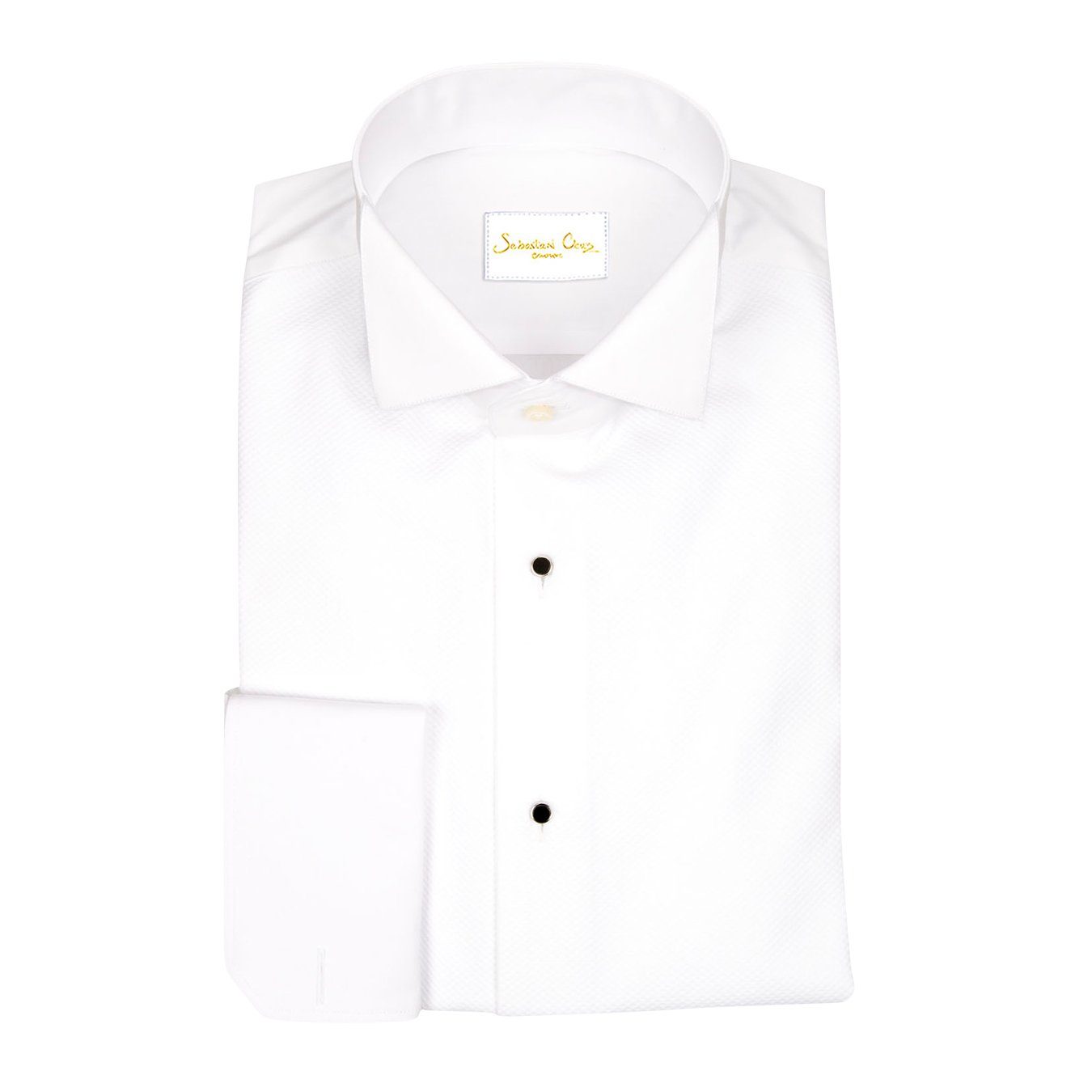White Evento Tuxedo Shirt @ The Vault-2
